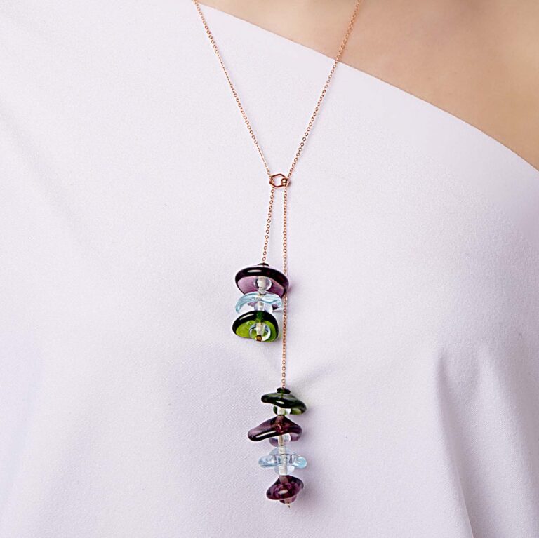 Collana con ciondolo Floreus Olimpia Aveta Design