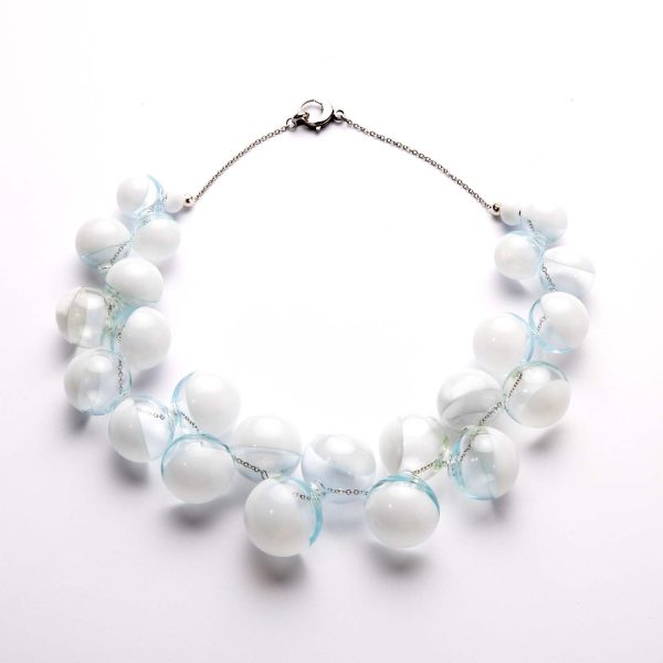 Collana ASTERIA in vetro di Murano soffiato