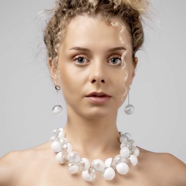 Collana ASTERIA in vetro di Murano soffiato