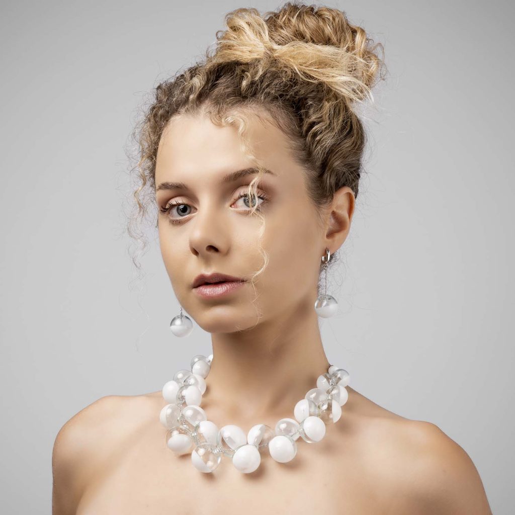 Collana ASTERIA in vetro di Murano soffiato