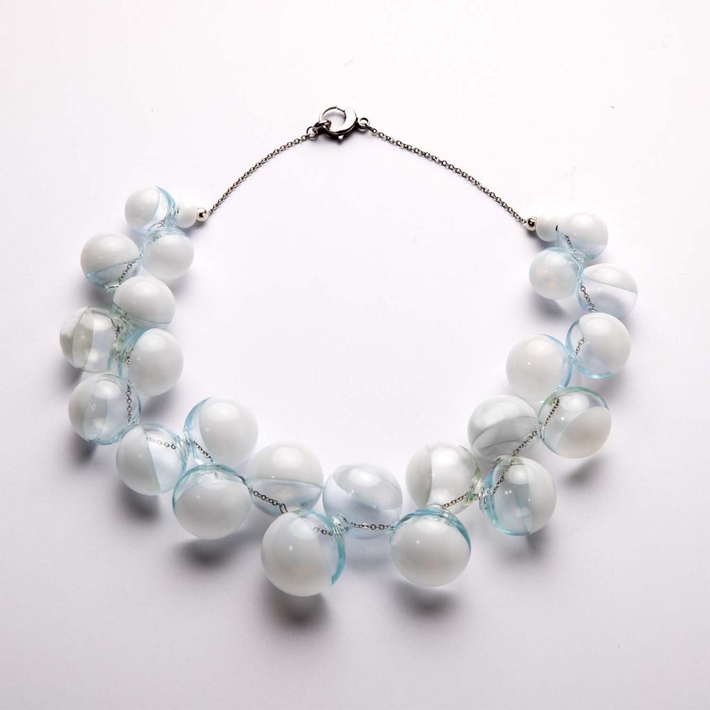 Collana ASTERIA in vetro di Murano soffiato