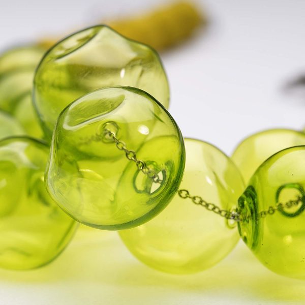 Collana RUGIADA verde - immagine 2