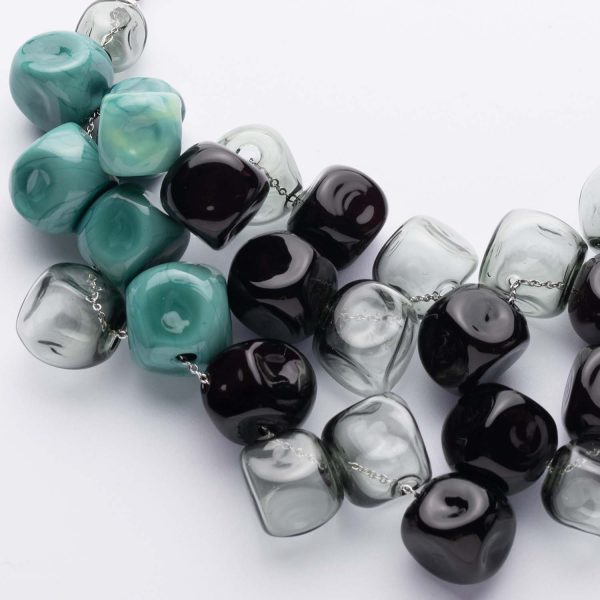 Collana MIRAGE Verde Petrolio - immagine 3