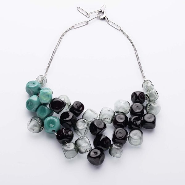 Collana MIRAGE Verde Petrolio - immagine 2