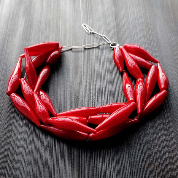 Collana TETI rossa - immagine 2