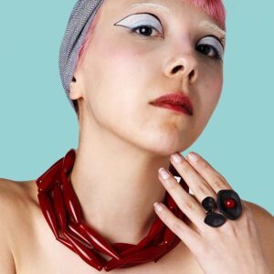 Collana TETI rossa